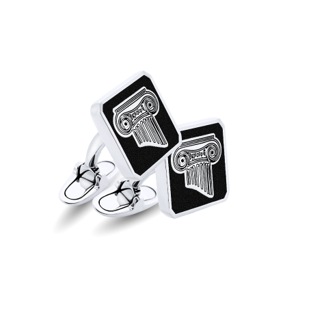 Personalized Square Cufflinks with Symbol and Engraving